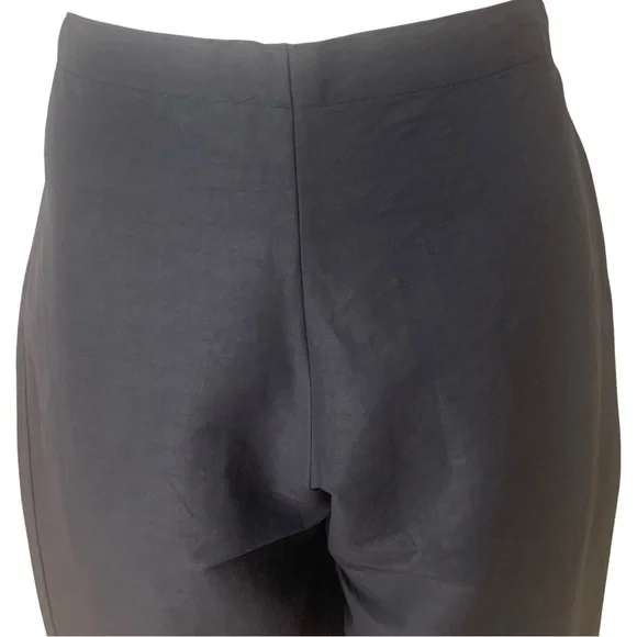 BRYN WALKER Wide Leg Pull On Dark Blue Capri Pants Size Small - Picture 5 of 16